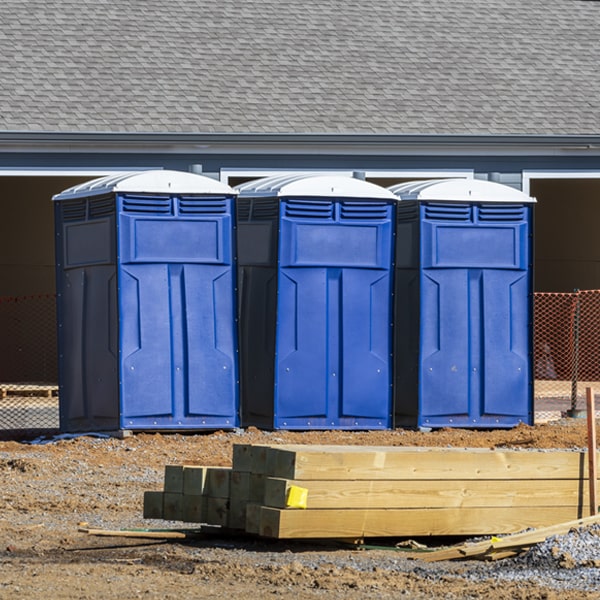 can i customize the exterior of the portable restrooms with my event logo or branding in Tunnelton